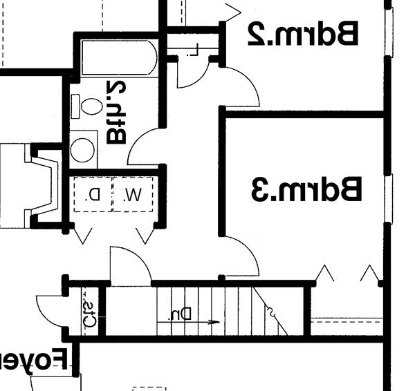 Basement Option image of Cashiers House Plan